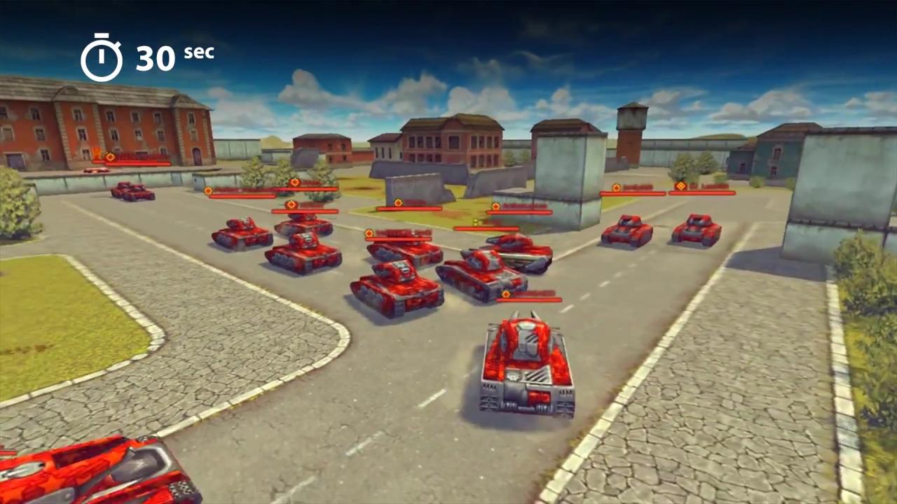 3D坦克三八妇女节迷彩游行