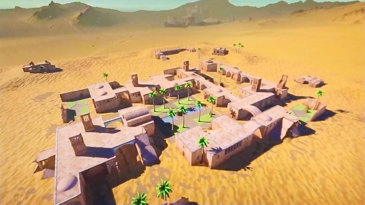 Unity新3D坦克新地图圣地之战伊朗全貌