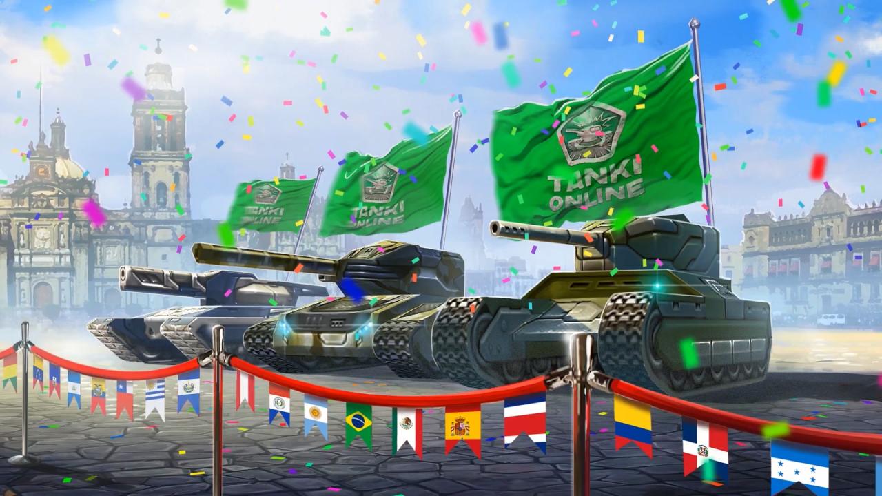 3D坦克西班牙语版上线壁纸