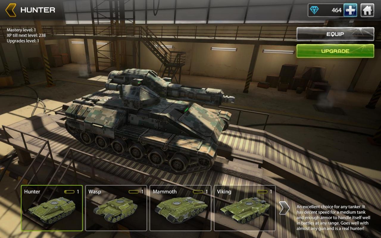 Unity新3D坦克猎人中甲