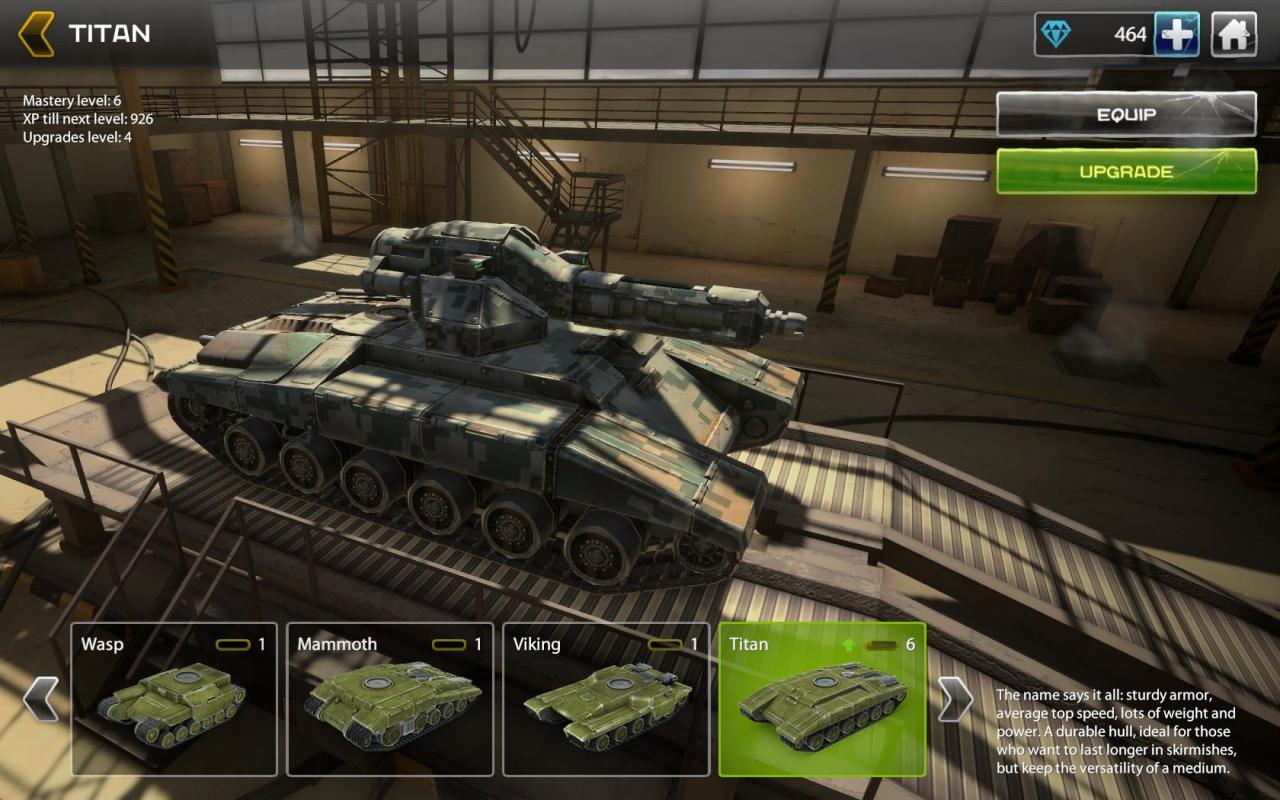 Unity新3D坦克泰坦重甲