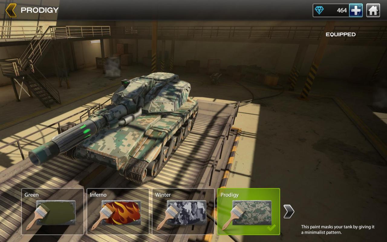 Unity新3D坦克极地隐身迷彩