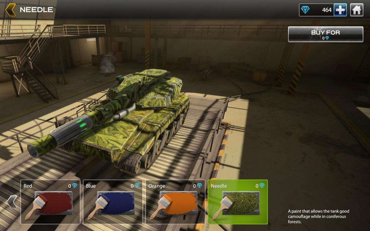 Unity新3D坦克松针迷彩