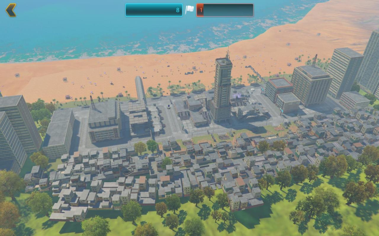 Unity新3D坦克里约地图全景