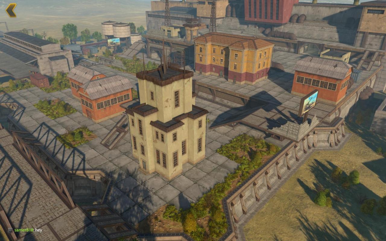 Unity新3D坦克寂静地图一角