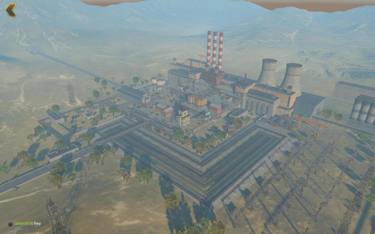 Unity新3D坦克寂静地图全景