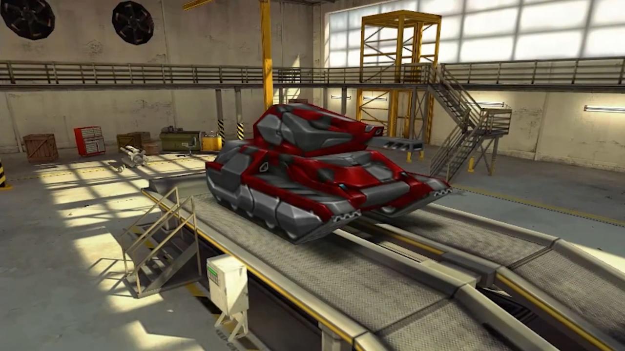 3D坦克新商店界面概念图