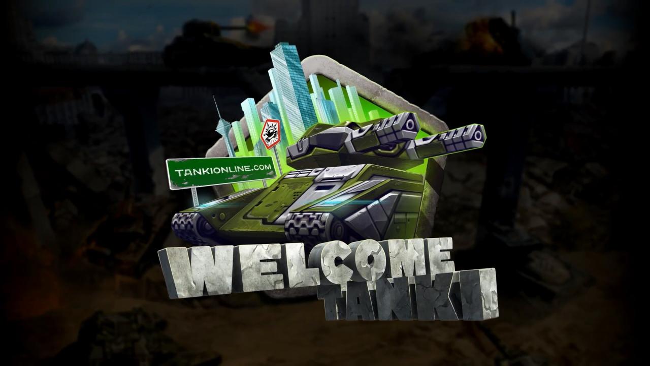 欢迎3D坦克来我家壁纸