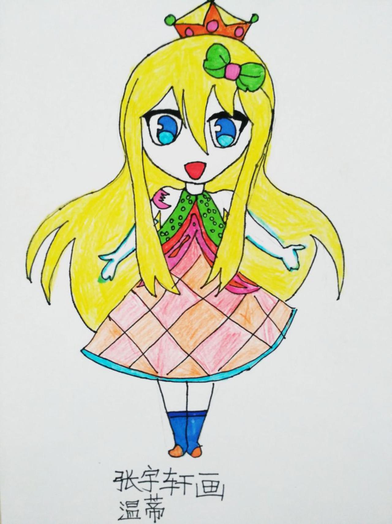 《妖精的尾巴》温蒂·玛贝尔 张宇轩画