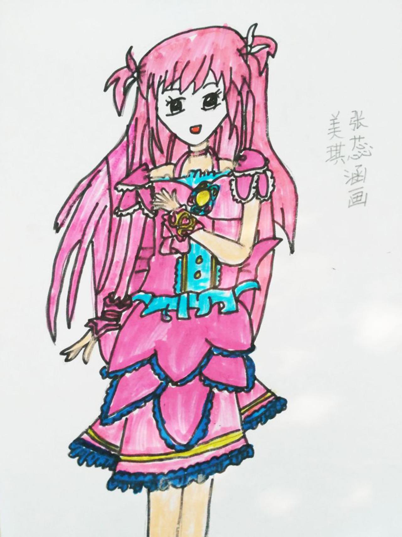 《巴啦啦小魔仙》凌美雪 张蕊涵画