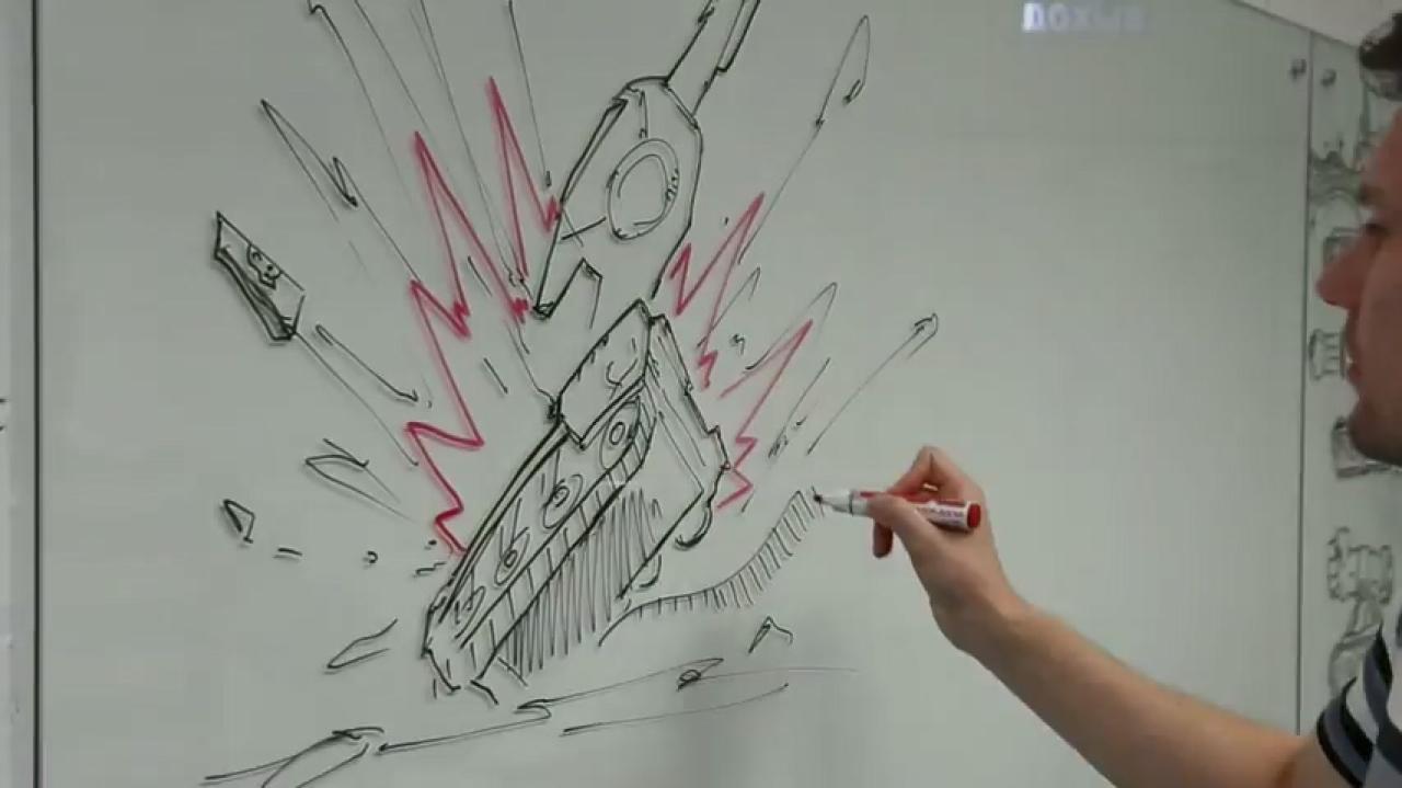 3D坦克新炮塔之火箭发射器火箭弹对目标造成溅射伤害