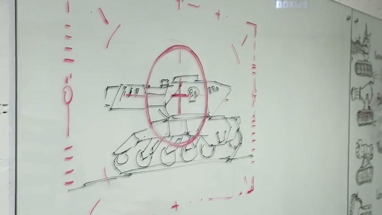 3D坦克新炮塔之火箭发射器瞄准目标