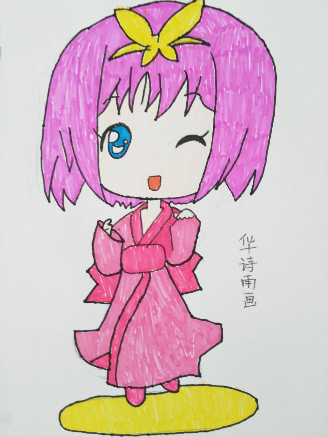 幸运星 柊司 华诗雨画