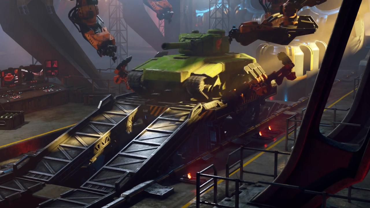 新3D坦克电影预告片 正在组装的蜂王轰天炮