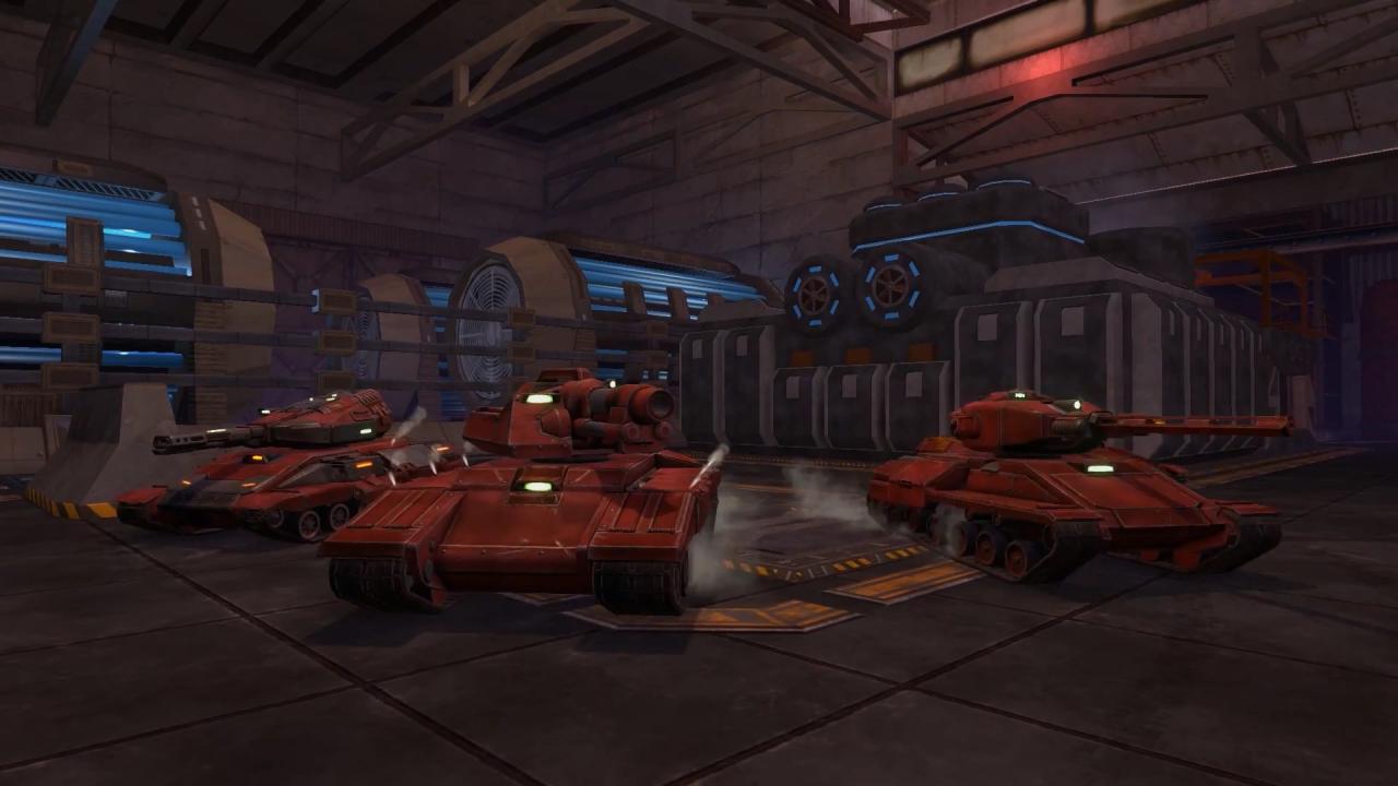 新3D坦克Frontier阵营的坦克