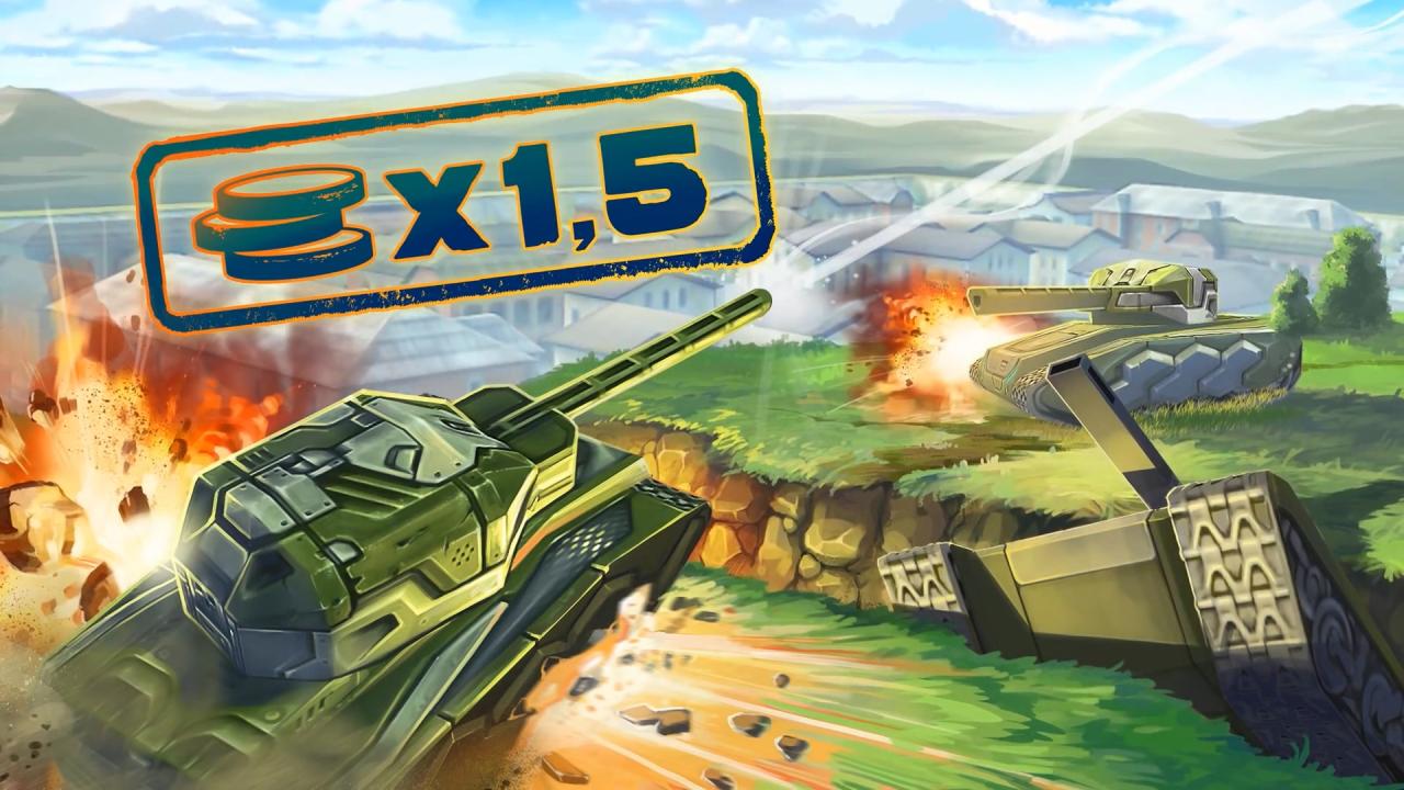 3D坦克1.5倍战场奖励壁纸