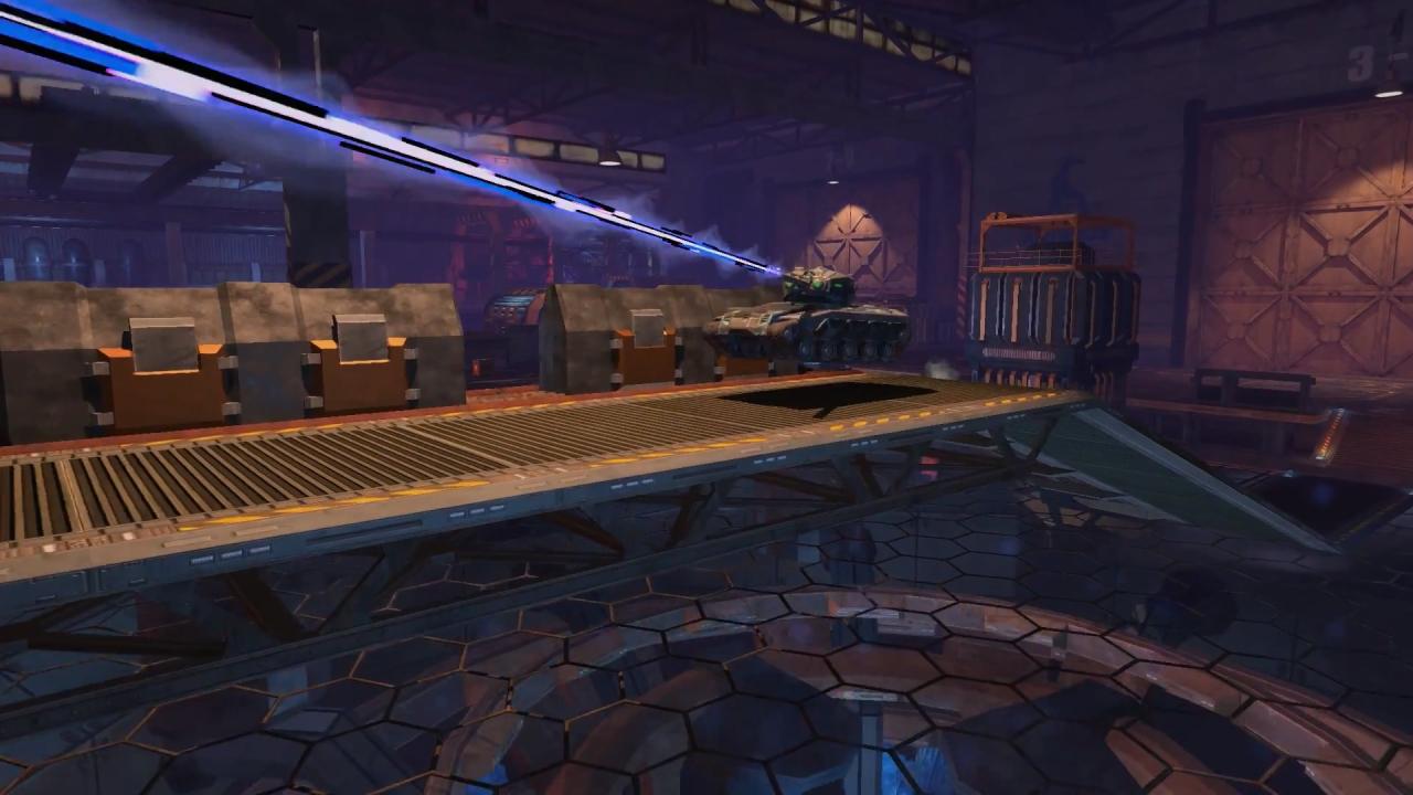 新3D坦克中的激光炮最佳测试员专属炮弹