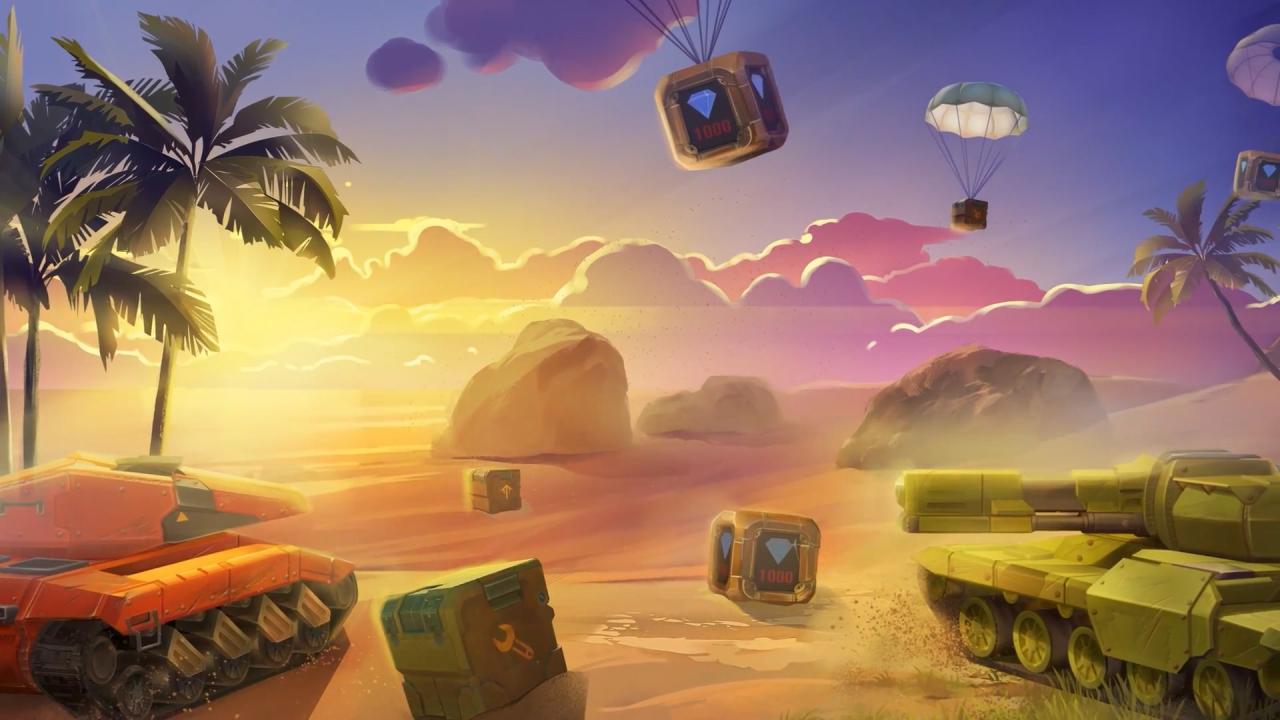 Unity新3D坦克情人节壁纸