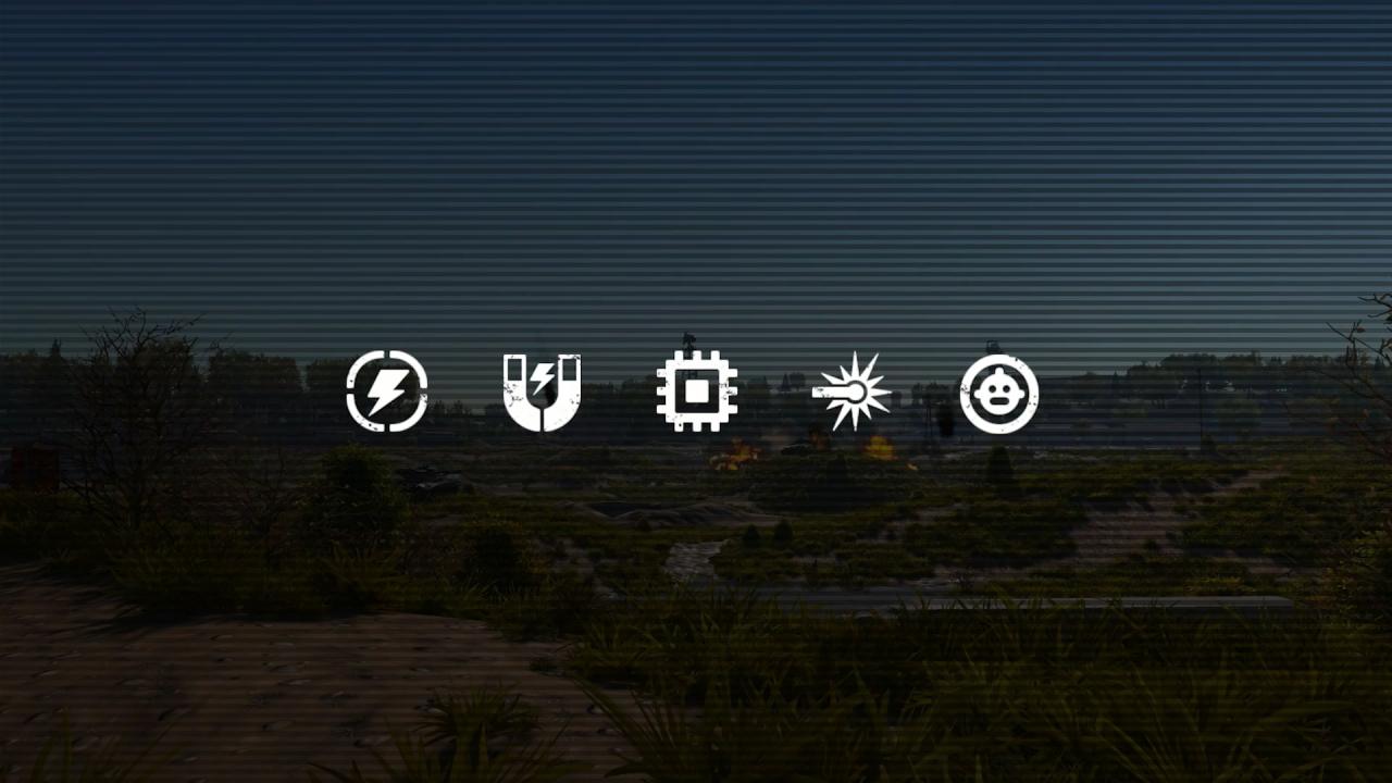 Unity新3D坦克道具碎片标识：电磁发生器 、超级磁铁、量子电路 、激光、纳米机器人