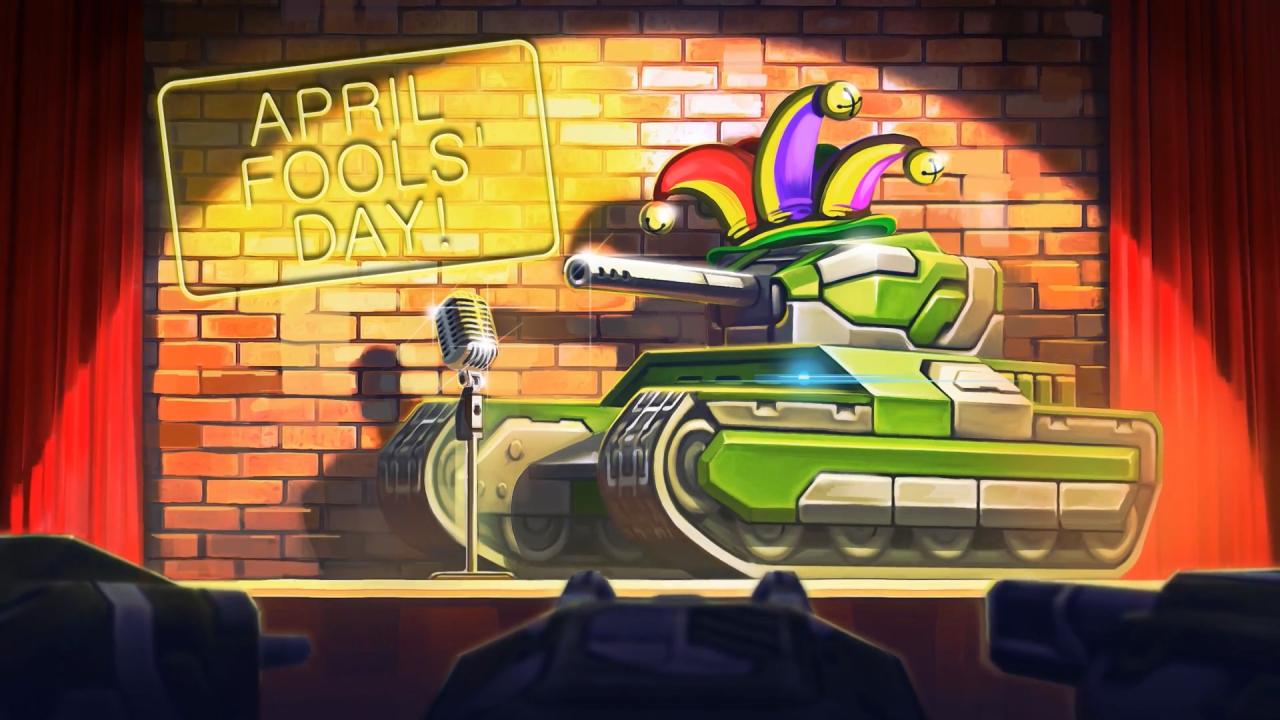 3D坦克愚人节壁纸