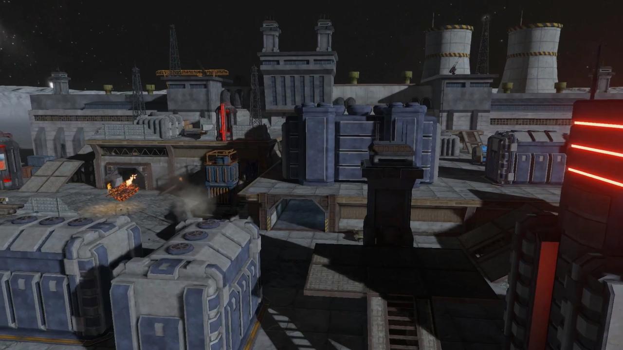 Unity新3D坦克TankiX月光寂静地图