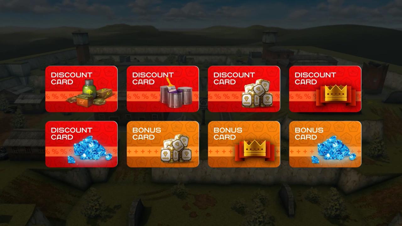 3D坦克优惠卡(直译)