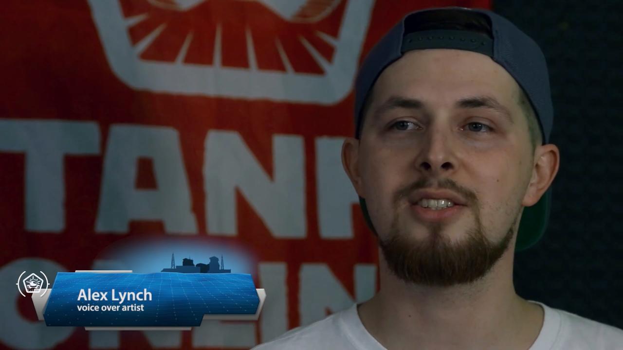 3D坦克周报配音师Alex Lynch