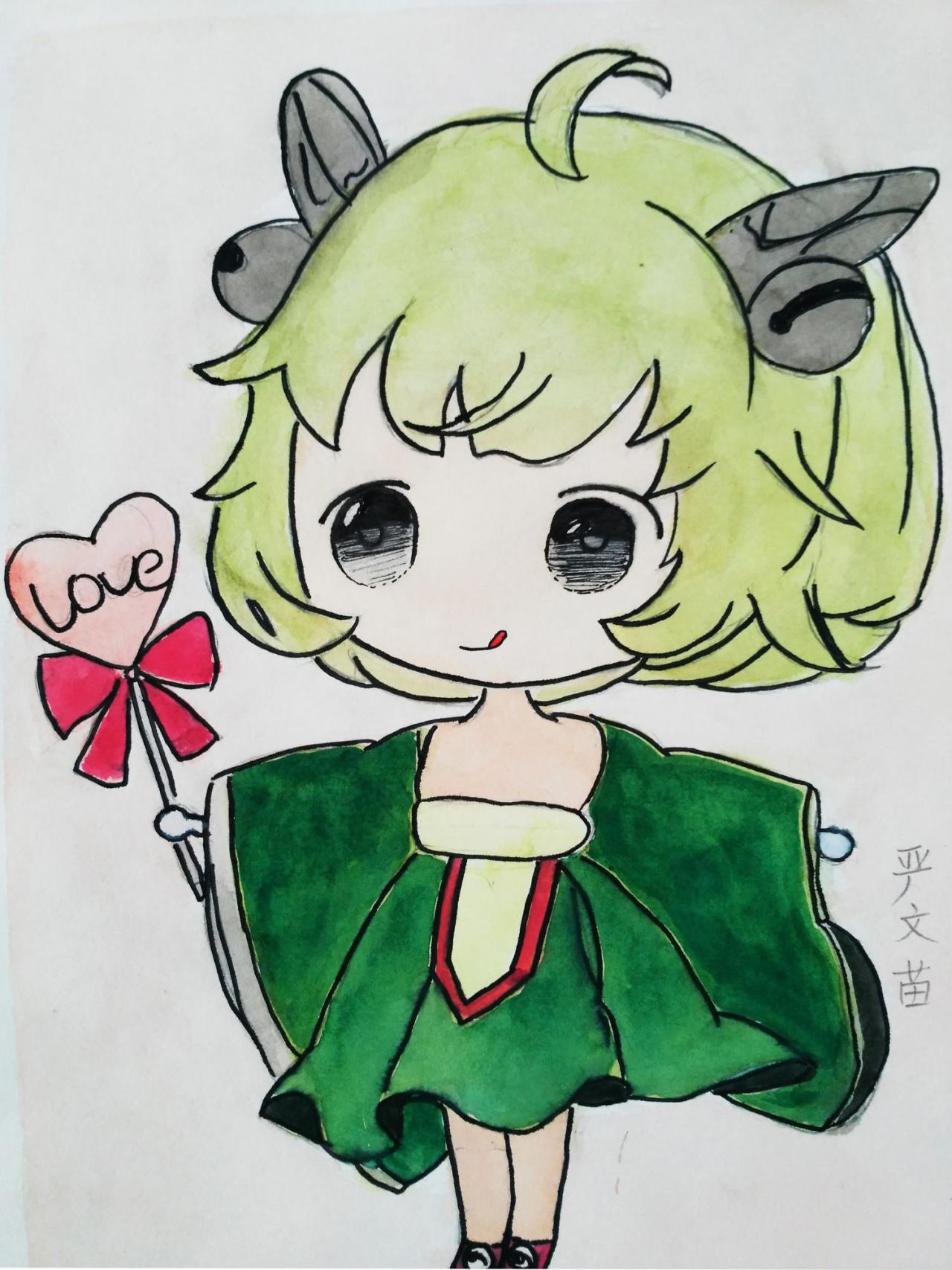 王者荣耀 蔡文姬 严文苗画