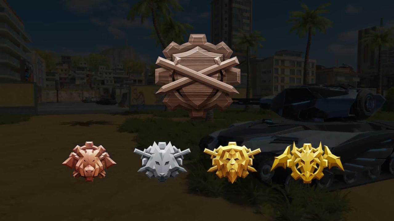 Tanki X排位赛中5种联盟标识