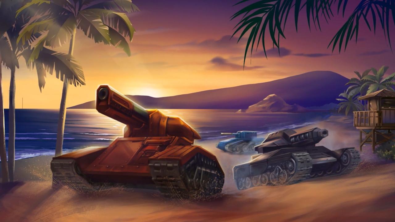 3D坦克2017年再见夏天活动壁纸