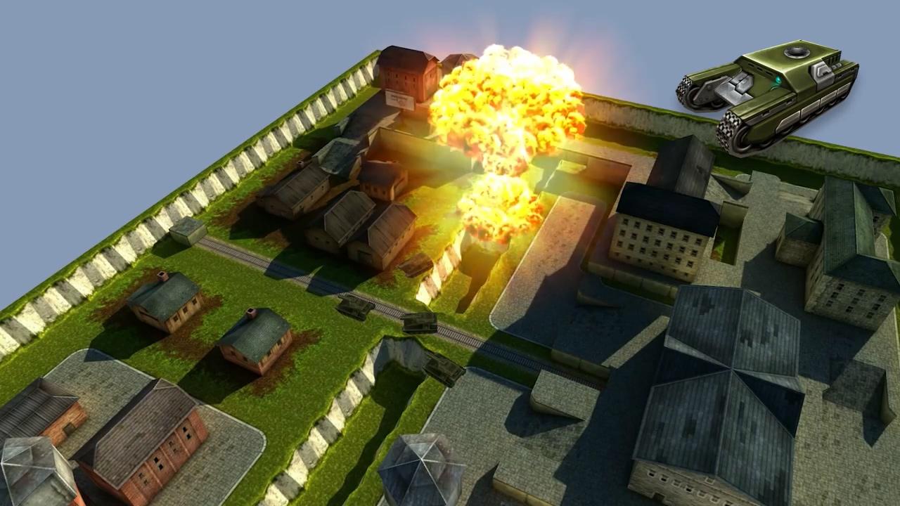 3D坦克黄蜂技能核弹