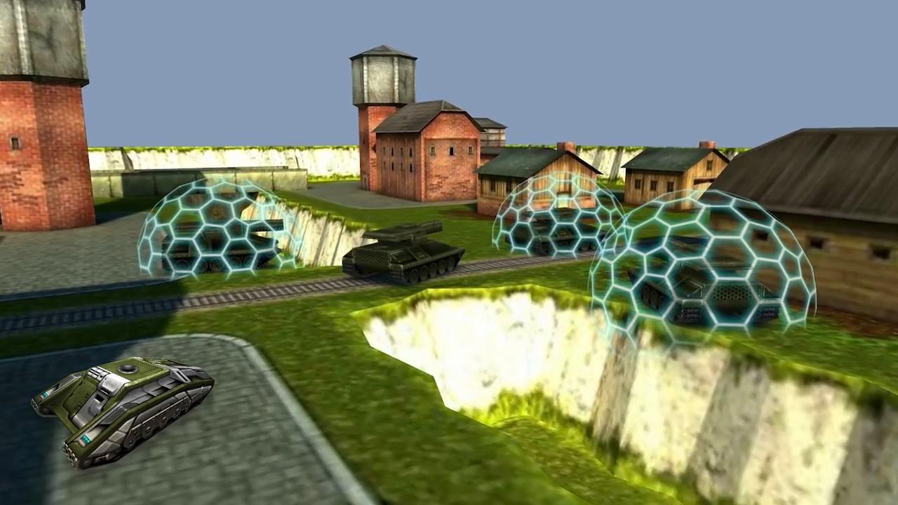 3D坦克泰坦重甲技能防御护盾