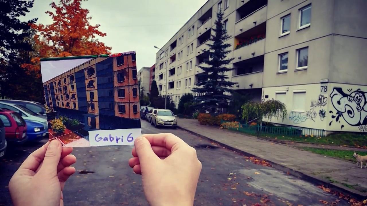 Gabri6拍摄的现实中的3D坦克地图场景之楼房