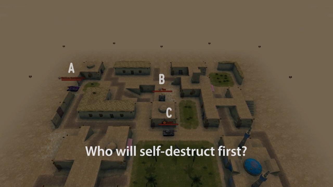 哪辆坦克会先自毁？