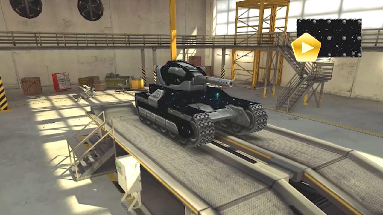 3D坦克动画迷彩银河系