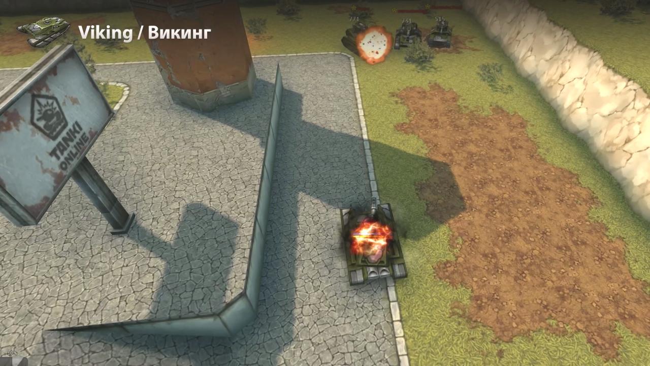 维京底盘提升雷暴炮射速后，连续射击演示