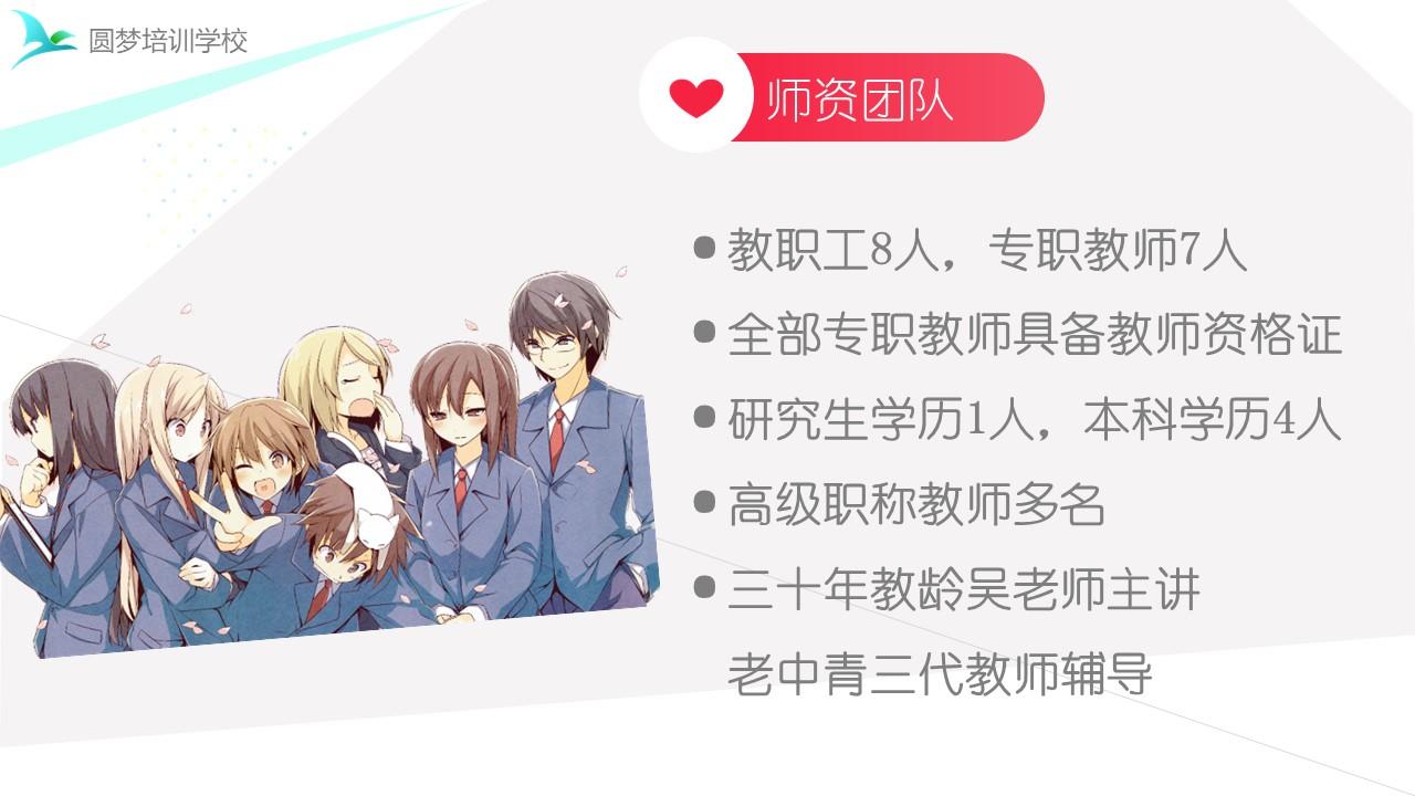 圆梦画室教师团队及资质介绍