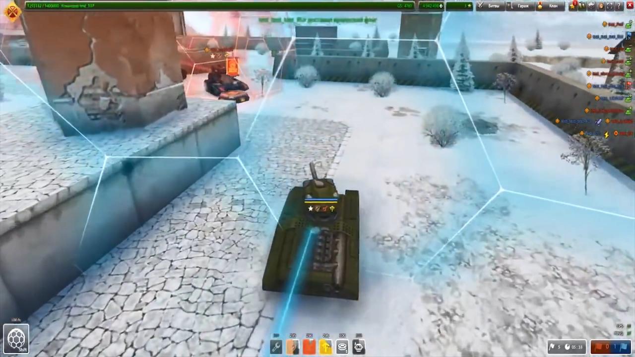 3D坦克泰坦重甲超速功能防御护盾