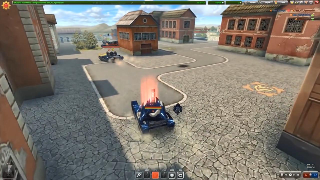 3D坦克激活双倍道具的视觉效果