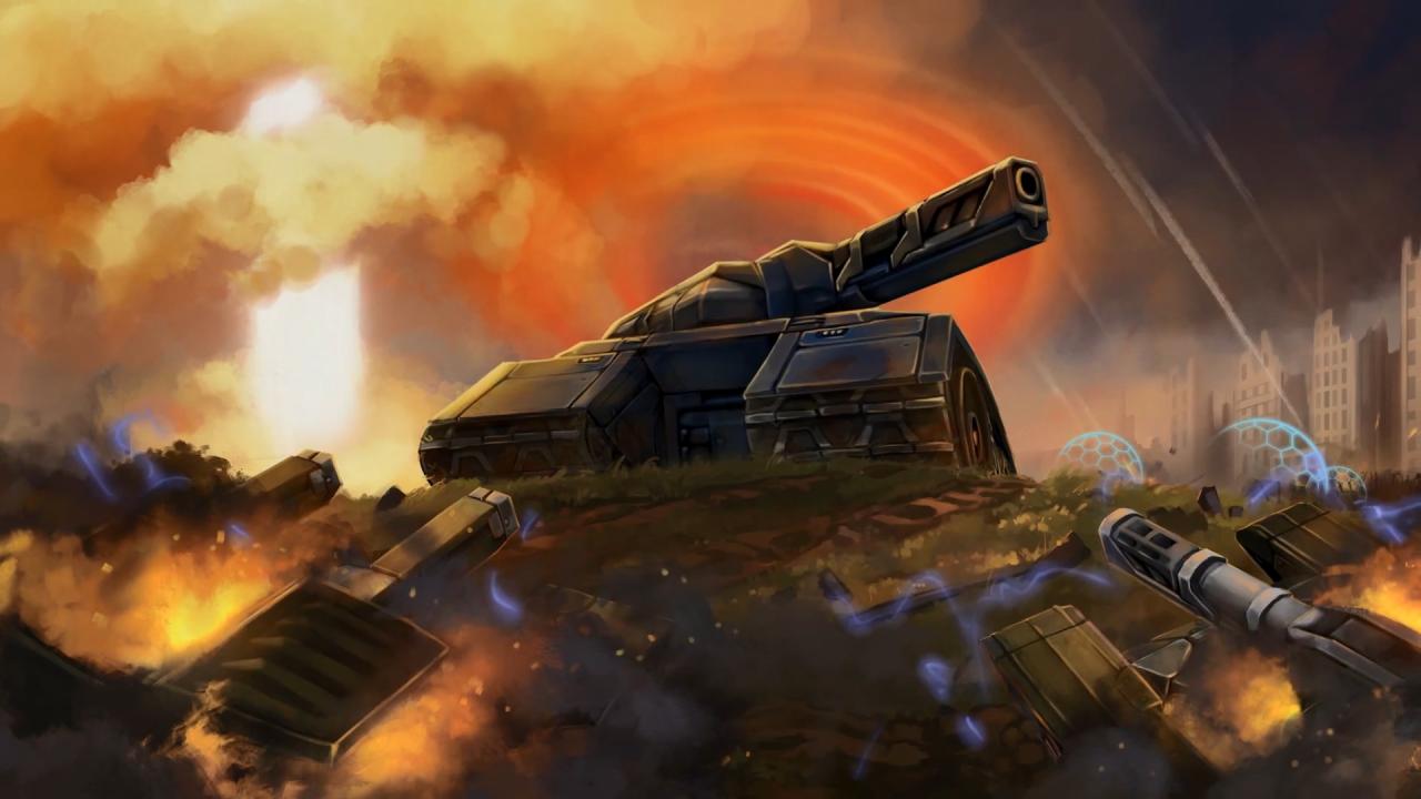 3D坦克底盘超速功能壁纸