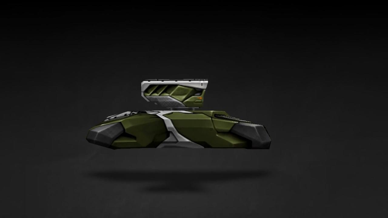 全新悬浮重型底盘“战神”+前锋侧面