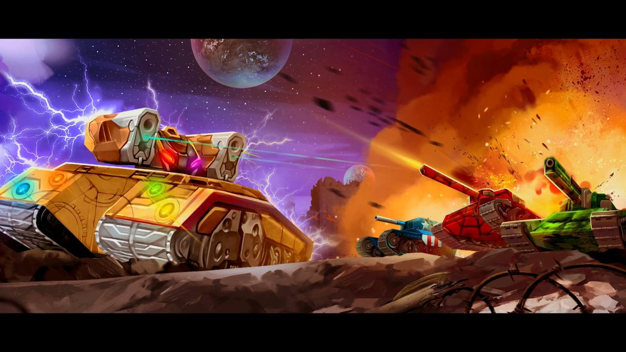 3D坦克超级大国战争活动壁纸