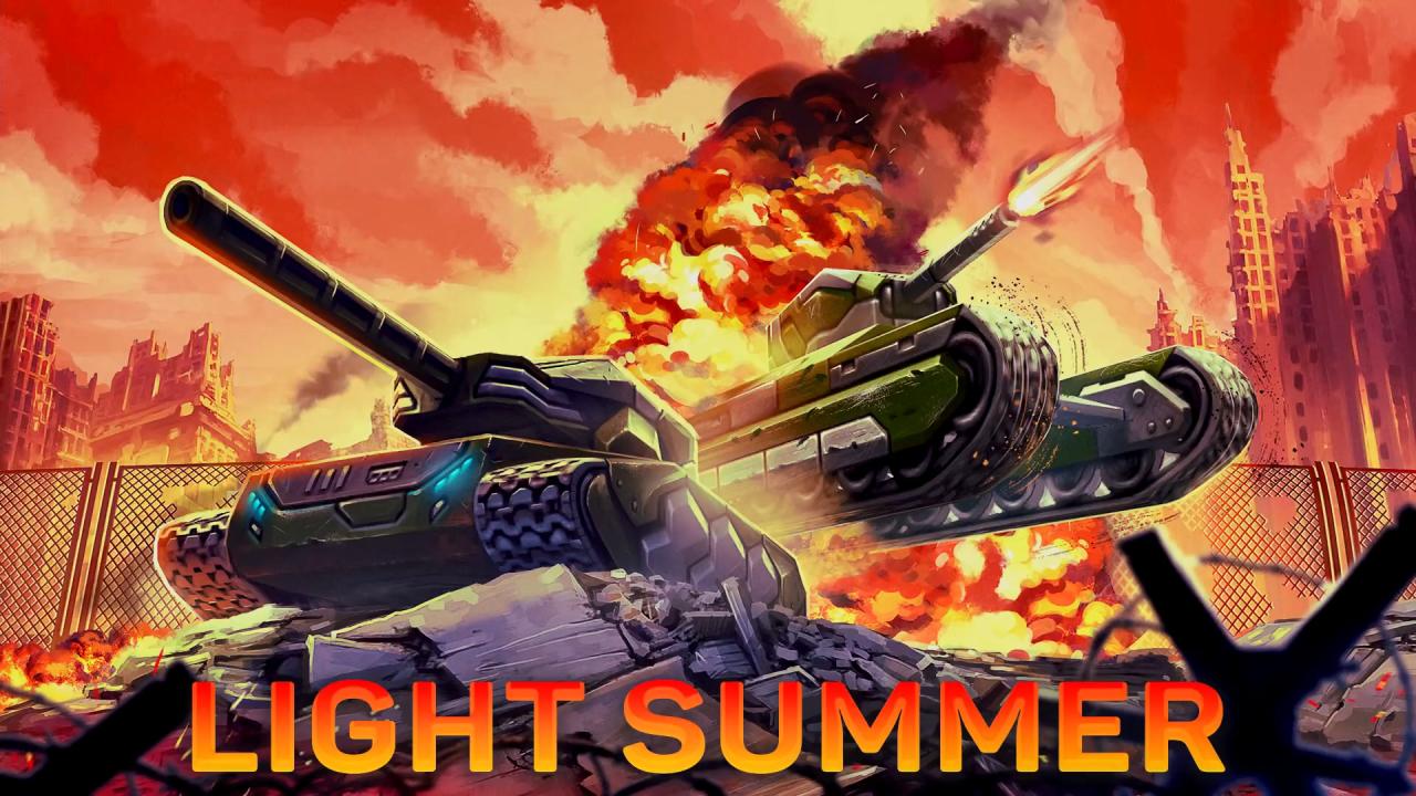 3D坦克夏季活动壁纸