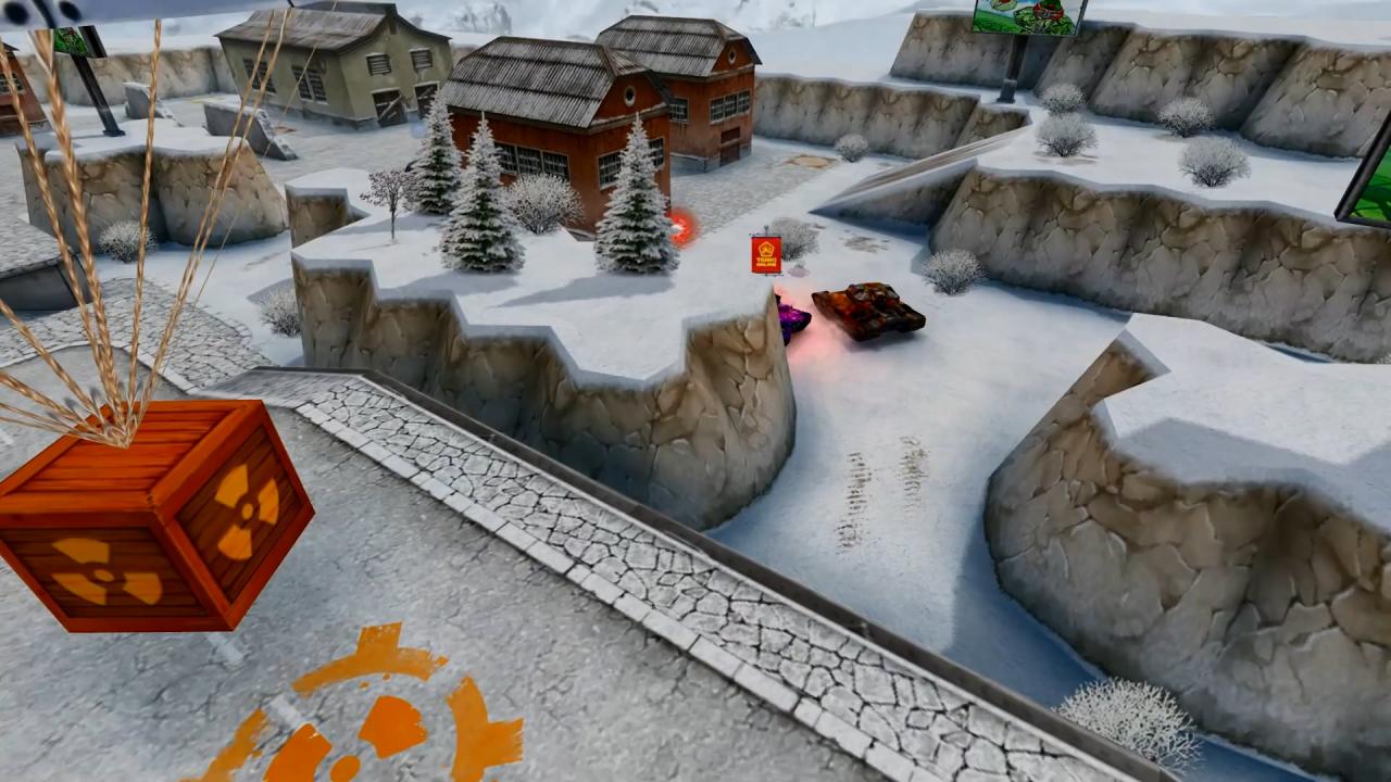 3D坦克核弹空投箱