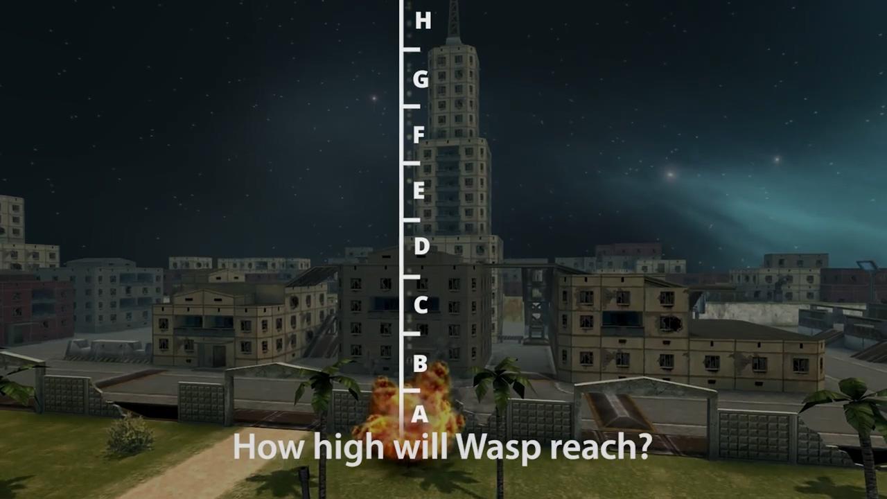 3D坦克被玛格南炸飞的黄蜂能飞到多高?