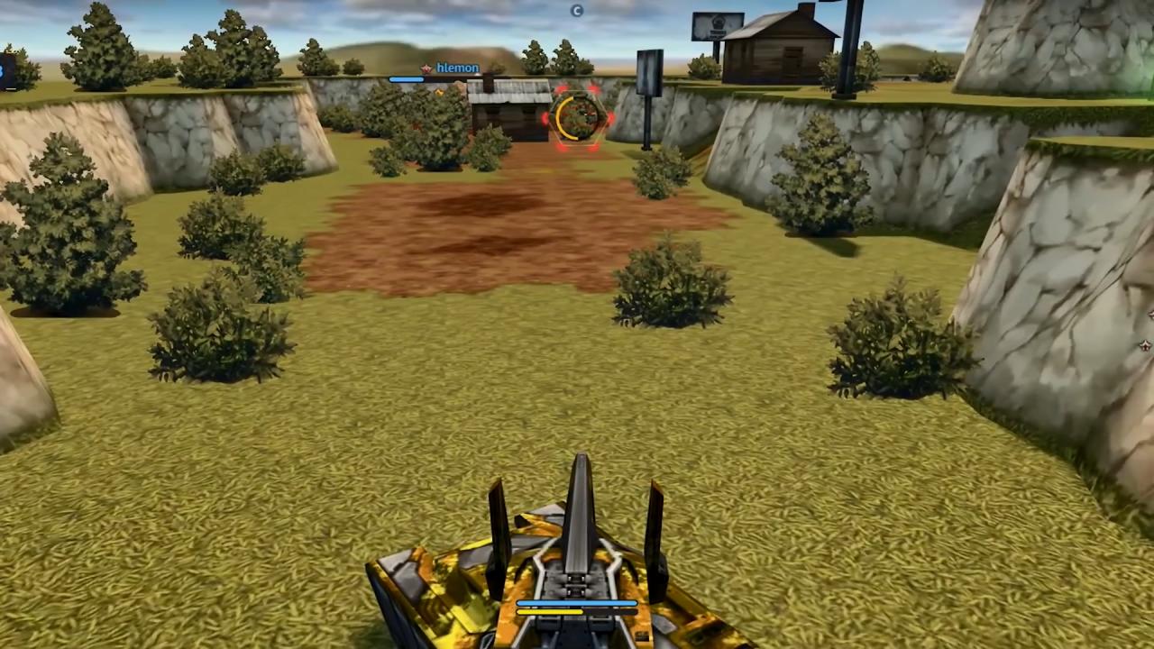 3D坦克HTML5版本电磁炮瞄准的十字准星