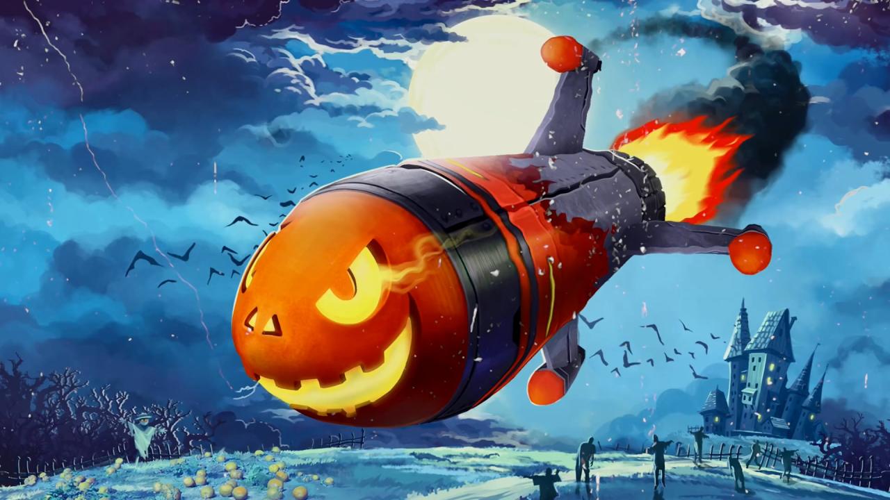 3D坦克2019万圣节南瓜导弹壁纸