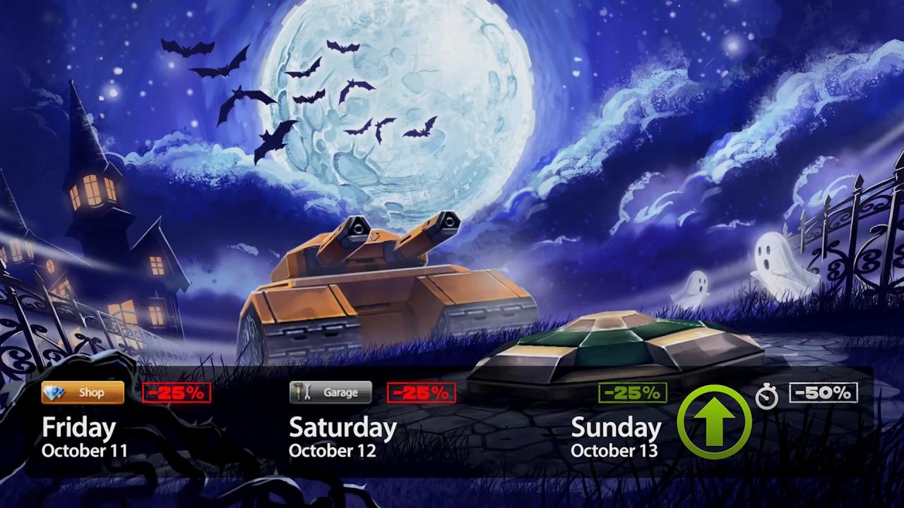 3D坦克2019万圣节预热活动