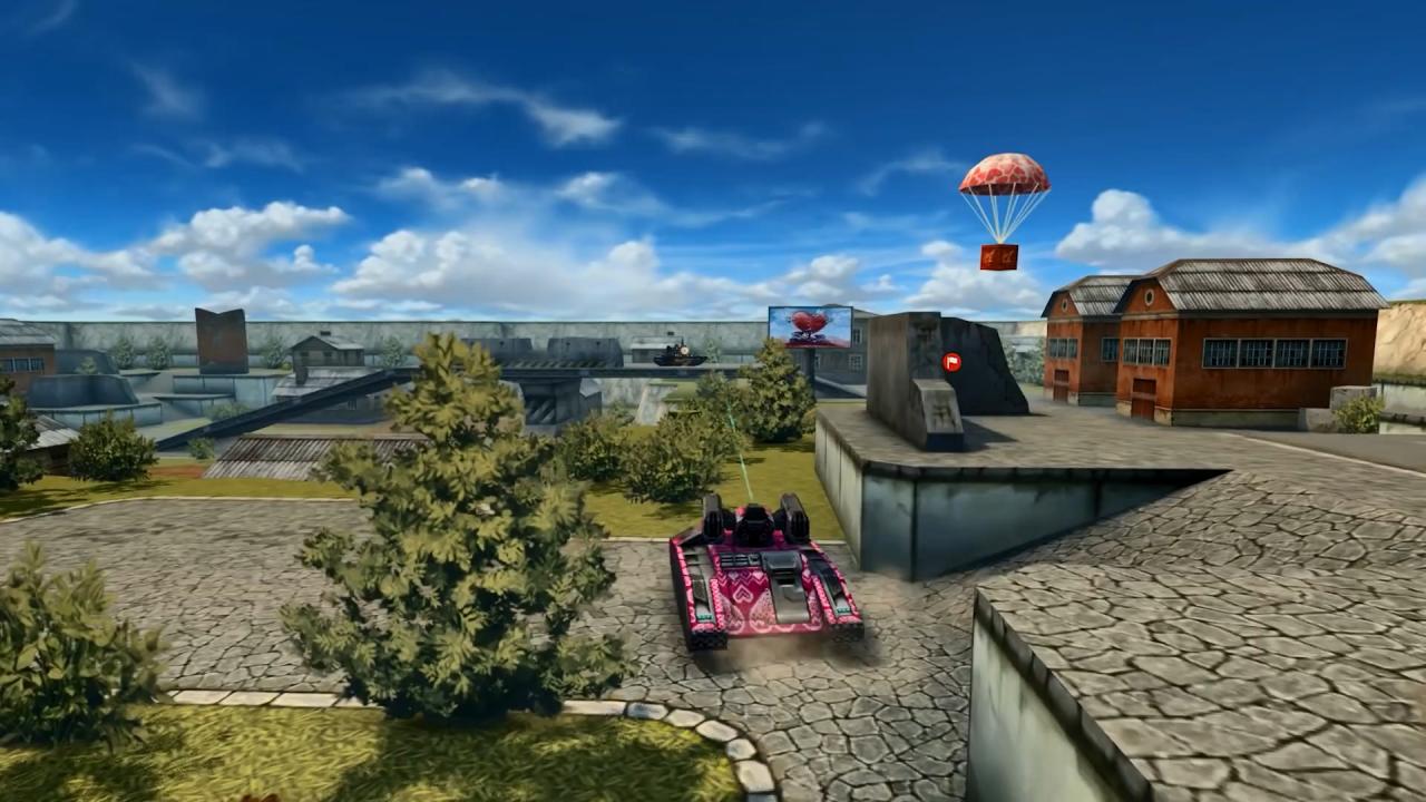 3D坦克2020年情人节壁纸