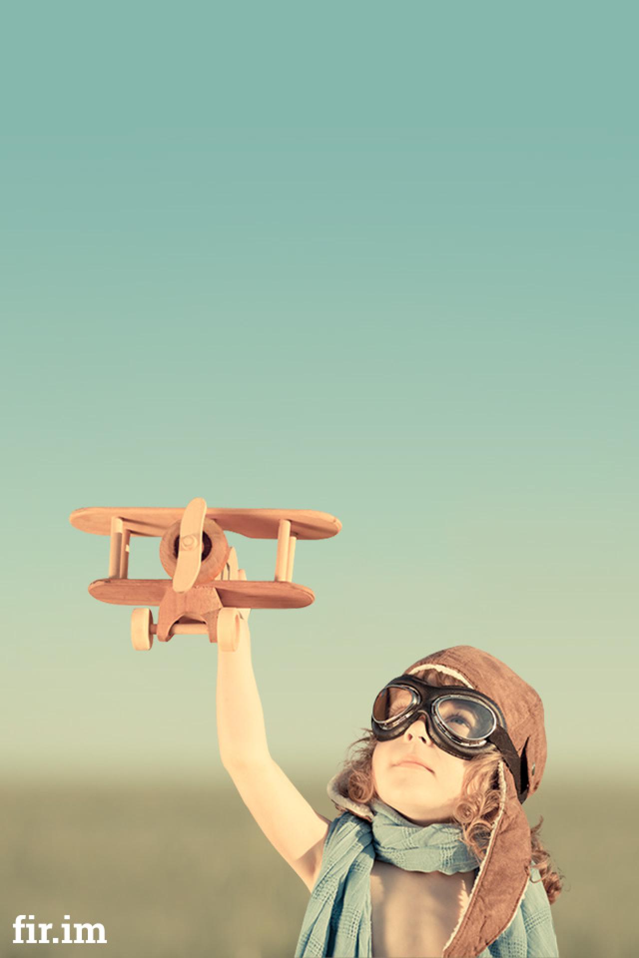 fir.im象征人类第一次飞行的手机壁纸